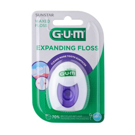 Gum Expanding Floss Filo Interdentale Sensibilità Gengivale 30 Metri