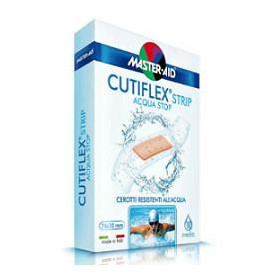 Cutiflex Strip Cerotto 20 Micron Trasparente Impermeabile 4 Formati 20 Pezzi