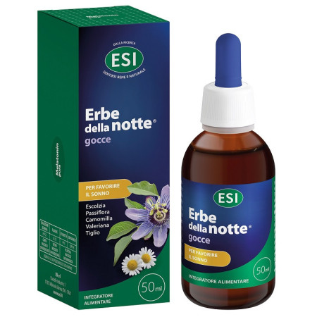 Esi Erbe Della Notte Integratore Sonno Gocce 50 ml