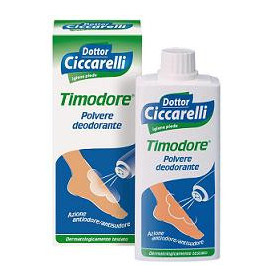 Timodore Polvere Deodorante Piedi Assorbente Antiodore 75 g