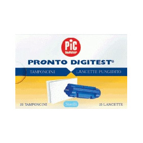 Pic Pronto Digitest Pungidito 25 Lancette