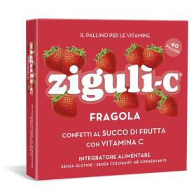 Zigulì-C Fragola con Vitamina C 40 Palline