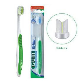 Gum Ortho Spazzolino Ortodontico Setole Morbide