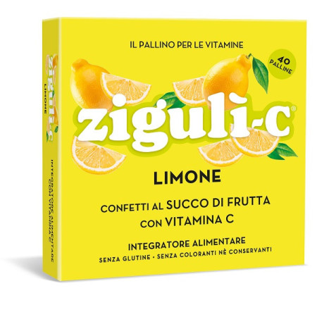 Zigulì-C Limone con Vitamina C 40 Palline