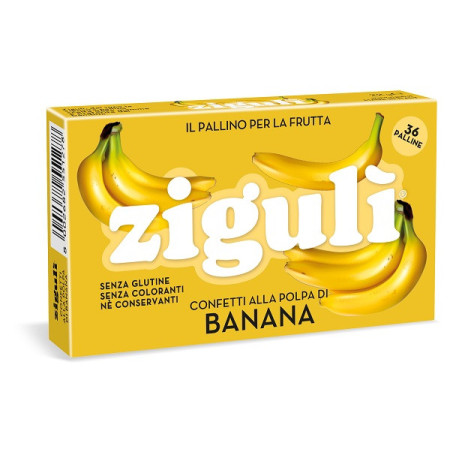Zigulì Banana Blister 36 Palline
