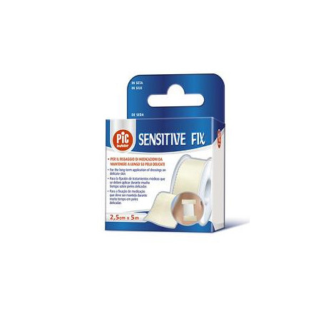 Pic Sensitive Fix Cerotto in Rocchetto in Seta 1,25 cm x 5 m