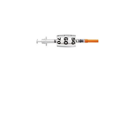 Pic Siringa Per Insulina 1ml 30g 8mm 30 Pezzi