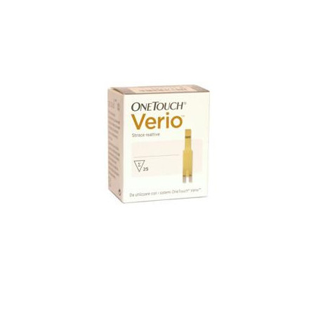 OneTouch Verio Strisce Reattive Glicemia 25 Pezzi