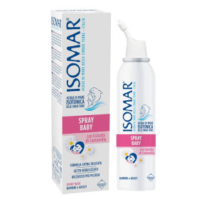 Isomar Naso Spray Baby alla Camomilla Acqua di Mare Isotonica 100 ml