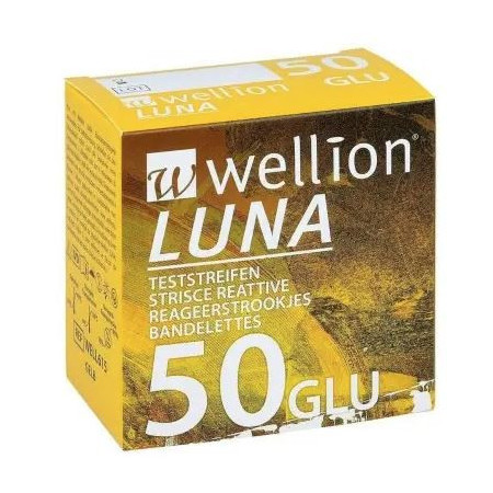 WELLION LUNA 50 STRIPS GLICEM