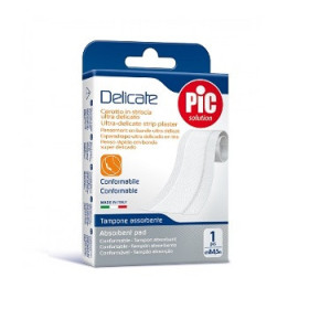 Pic Delicate Cerotto in Striscia Delicato Bianco cm 8x0,5 m