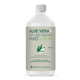 Specchiasol AloeVera Succo Puro Integratore Lenitivo Emolliente 1000 ml