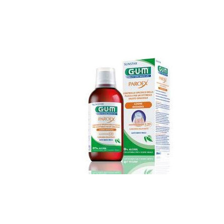 Gum Paroex Collutorio Antiplacca per Gengive Delicate 300 ml