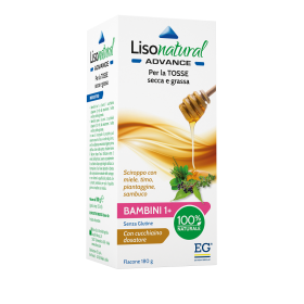 Lisonatural Advance Bambini Sciroppo Tosse Secca e Grassa 180 g