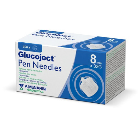 Glucojet Pen Needles Penna Da Insulina 32G 8 mm