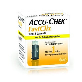 Accu-Chek Fastclix Lancette Pungidito 100 2 Pezzi