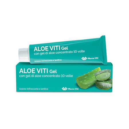 Aloe Viti Gel Rinfrescante Lenitivo Pelle Arrossata 100 ml