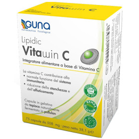 Guna Lipidic Vitawin C Integratore di Vitamina C 75 Capsule