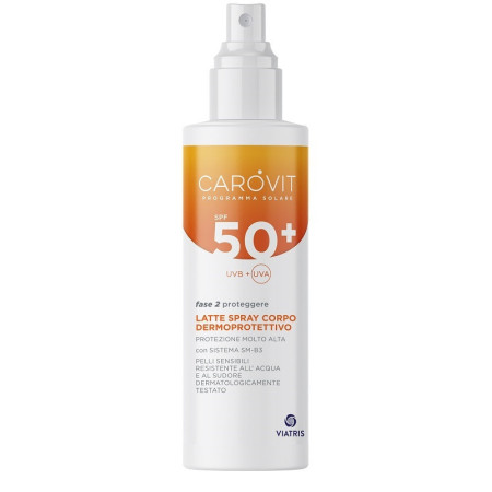 Carovit Programma Solare Latte Spray Corpo SPF 50 200 ml