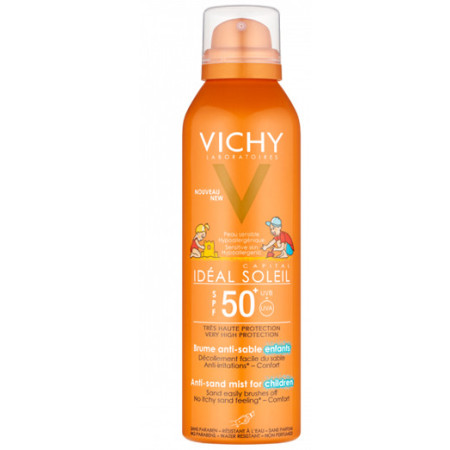 Vichy Idéal Soleil Spray Anti-Sabbia Bambini SPF 50 Protezione Corpo 200 ml