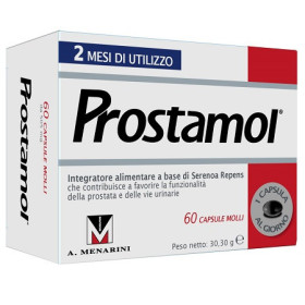 Prostamol Integratore Per la Prostata 60 Capsule Molli