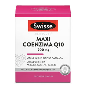 Swisse Maxi Coenzima Q10 Integratore Cardiaco 30 Capsule