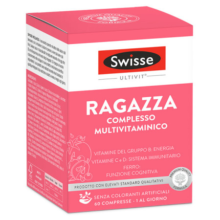 Swisse Ragazza Integratore Multivitaminico 60 Compresse