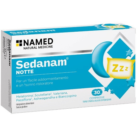 Sedanam Notte Integratore Sonno 30 Compresse