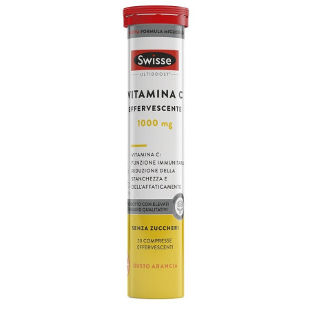 Swisse Vitamina C Effervescente Integratore 20 Compresse