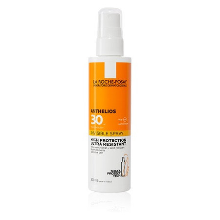 La Roche Posay Anthelios Spray Solare Corpo Invisibile Spf30. Elevata Protezione Uva/Uvb 30 Spf 200