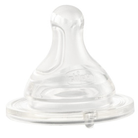 Chicco Tettarella Perfect5 Anti-Colica Silicone Flusso Pappa 6m 2 Pezzi