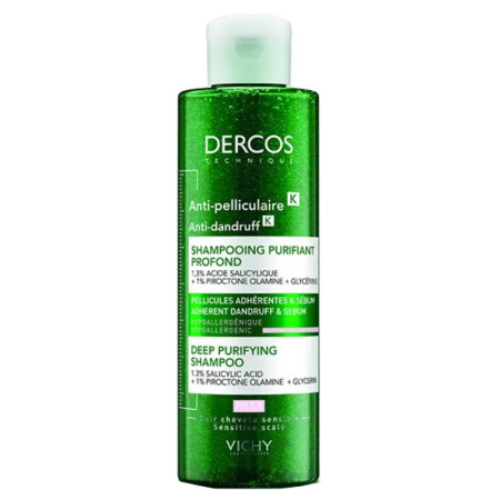 Vichy Dercos Antiforfora K Shampoo Purificante Intensivo 250 ml