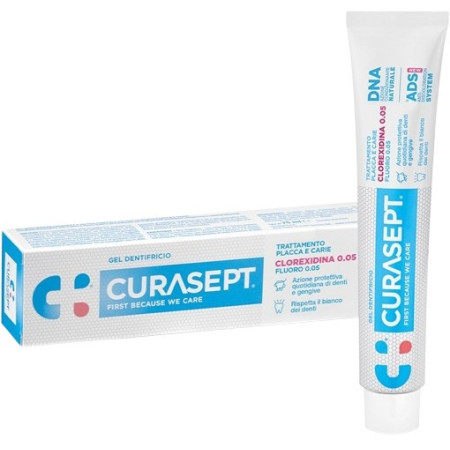 Curasept Clorexidina 0,05% ADS DNA Gel Dentifricio 75 ml