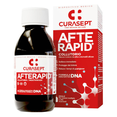 Curasept Collutorio Afte Rapid DNA 125 ml