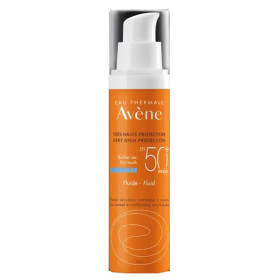 Avène Solare Fluido Viso SPF 50 Protezione Molto Alta 50 ml