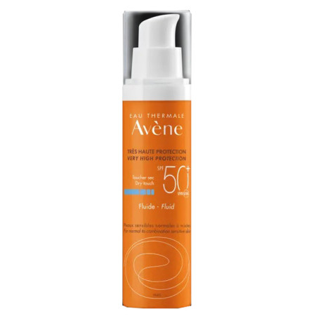 Avène Solare Fluido Viso SPF 50 Protezione Molto Alta 50 ml