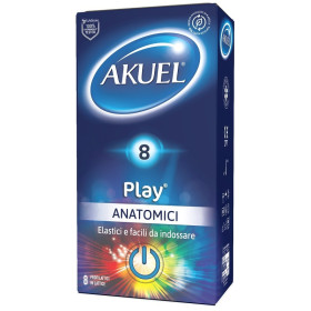 Akuel Play Profilattico Anatomico 8 Pezzi