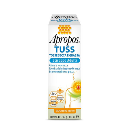 Apropos Tuss Sciroppo Adulti Tosse Secca e Grassa 150 ml