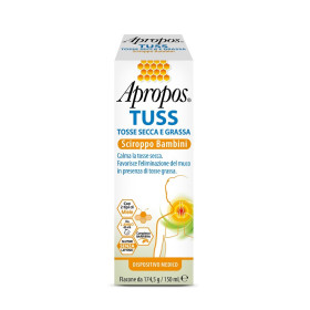 Apropos Tuss Sciroppo Bambini Tosse Secca e Grassa 150 ml