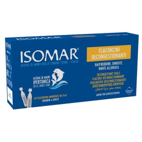 Isomar Naso Soluzione Nasale Decongestionante 20 Flaconcini