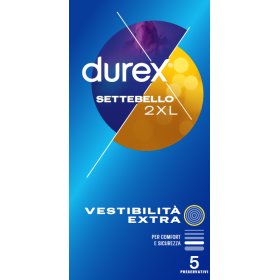 DUREX SETTEBELLO 2XL 5PZ
