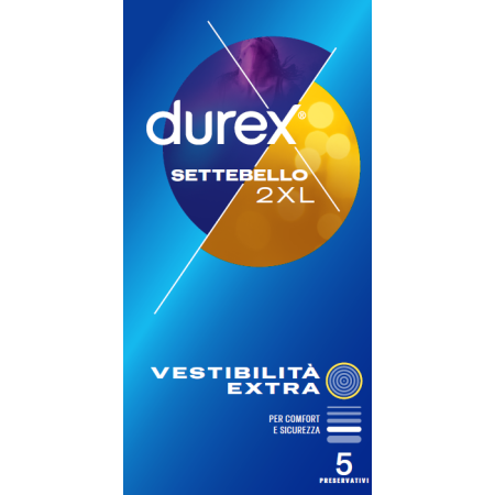 DUREX SETTEBELLO 2XL 5PZ