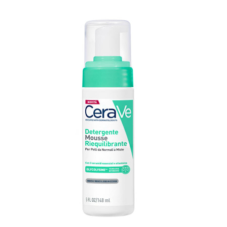 CERAVE MOUSSE DET RIEQUIL148ML