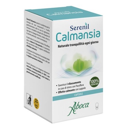 Serenil Calmansia Integratore Calmante 50 Capsule