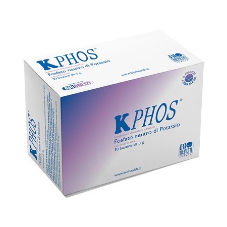 Kphos Integrstore di Fosfato Neutro Di Potassio 30 Bustine
