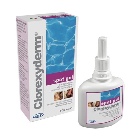 Icf Clorexyderm Spot Gel Disinfettante Cani E Gatti 100 Ml