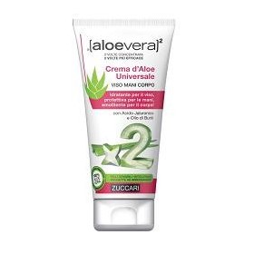 Zuccari Aloevera2 Crema Aloe Universale Viso Corpo Mani 75 Ml