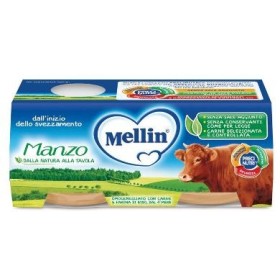 Mellin Omogeneizzato Di Manzo 2 x 80 g
