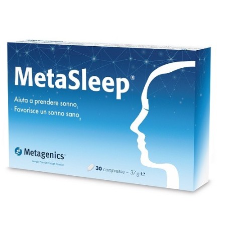 Metasleep Integratore Per il Sonno 30 Capsule