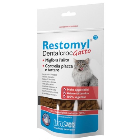 Restomyl Dentalcroc Migliora Alito Gatto 60 g